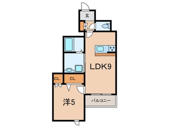間取図 Ｇｒａｎａｔｅ西宮