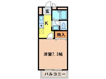 間取図 パ-ルハイツ