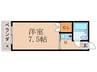 パサージュ･Ｍ 1Kの間取り