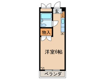 間取図 コーポ松井