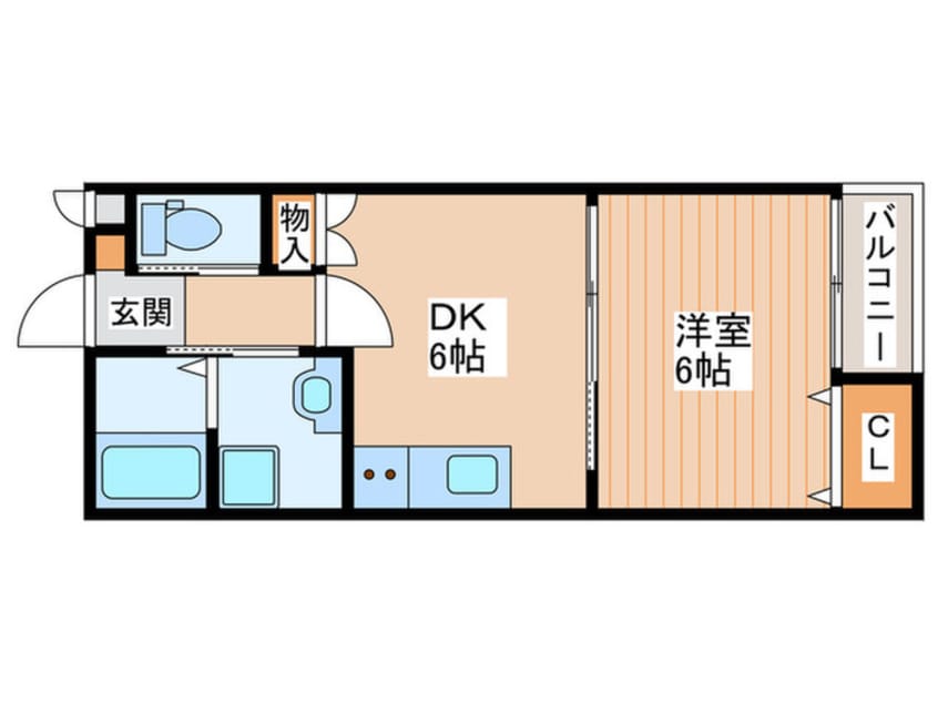 間取図 グレートヒルズ８番館