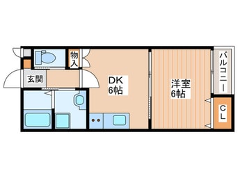 間取図 グレートヒルズ８番館