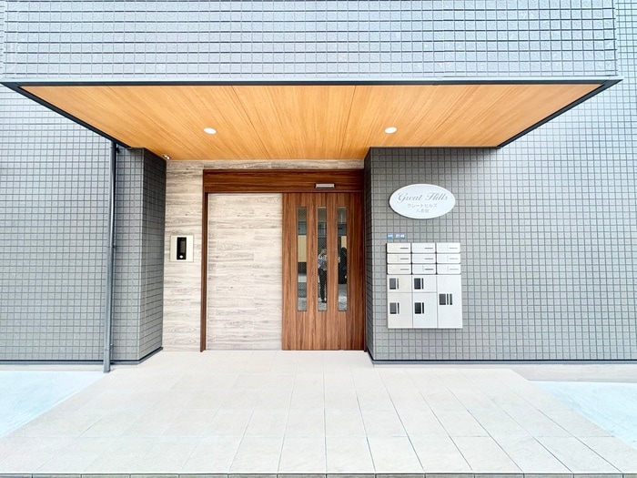エントランス部分 グレートヒルズ８番館