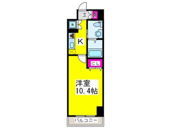 間取図 フェニックスレジデンス堺東