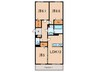 La Maison高羽町 3LDKの間取り