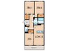 La Maison高羽町 3LDKの間取り