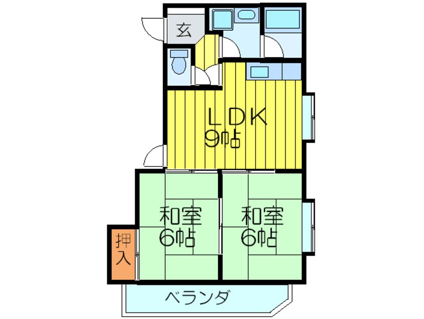 間取図 ロジャースガーデン