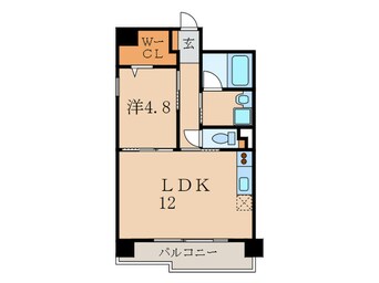 間取図 ウィスタリア立花
