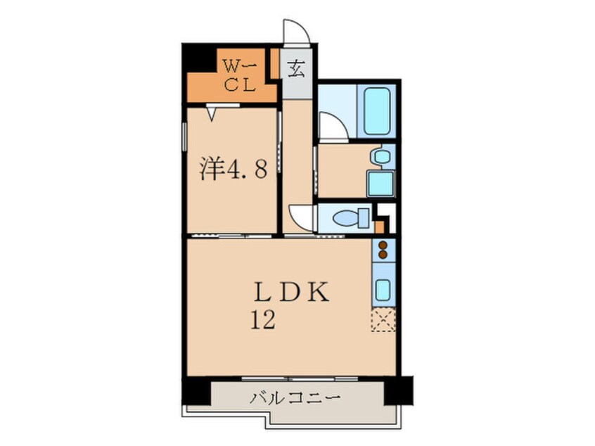 間取図 ウィスタリア立花