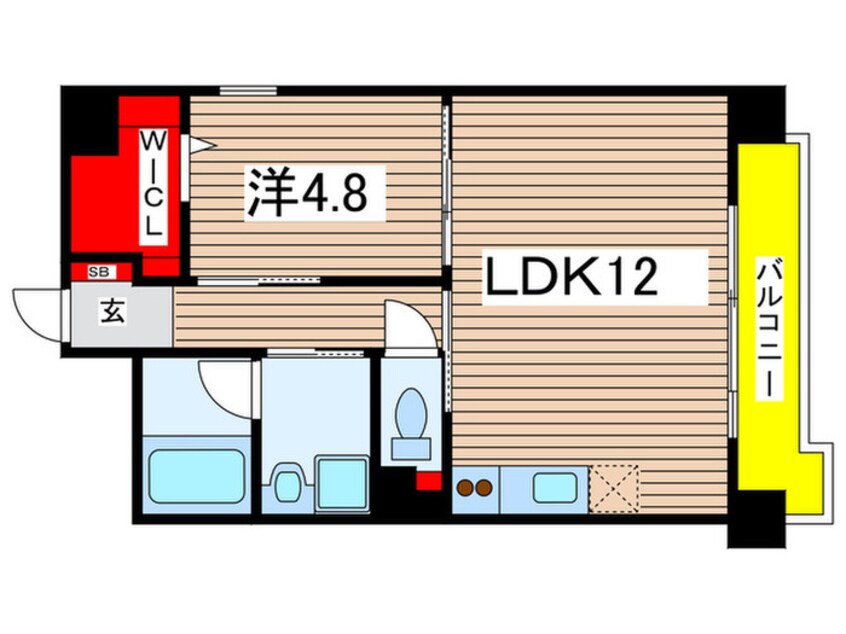 間取図 ウィスタリア立花