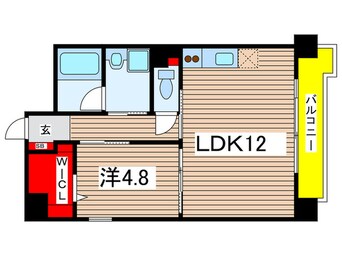 間取図 ウィスタリア立花