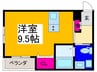 グランデロート久宝寺 1Rの間取り