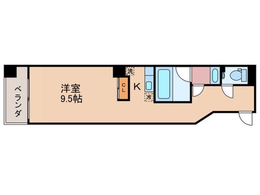 間取図 バウハウス富小路三条