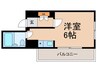 ベルトピア六甲１ 1Rの間取り