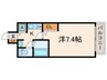 グランドパレス三条花見小路 1Kの間取り