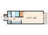 グランドパレス三条花見小路 1Kの間取り