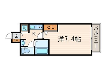 間取図 グランドパレス三条花見小路