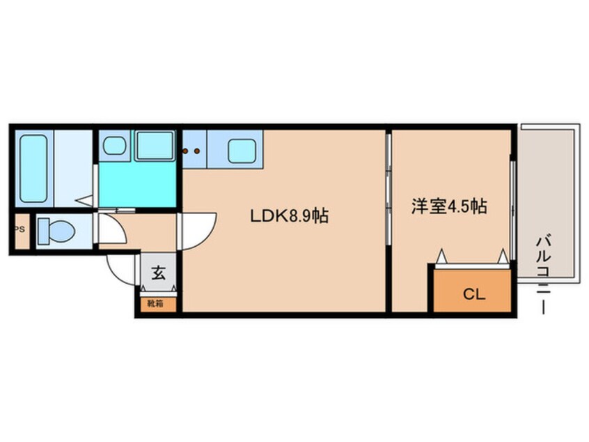 間取図 仮）Ａｇｒｅ石橋