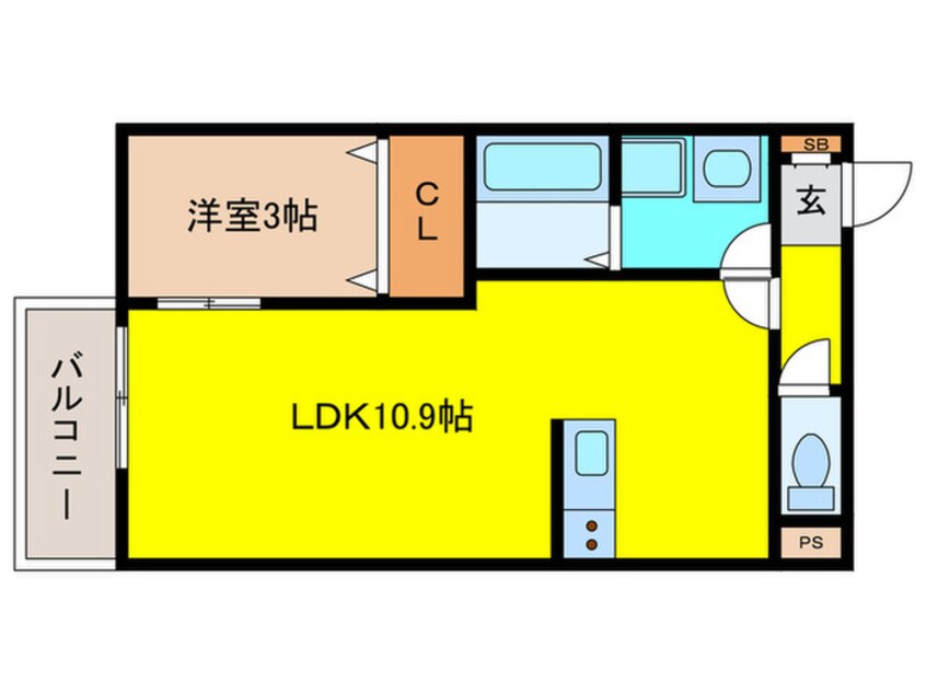 間取図 仮）Ａｇｒｅ石橋