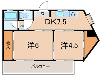 間取図 川田ハイツ