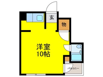 間取図 阿倍野阪南マンション