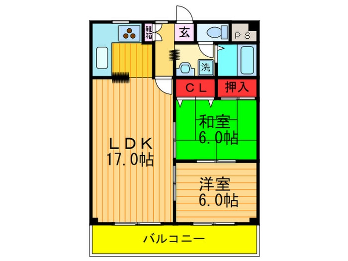 間取り図 第２クラウンマンション