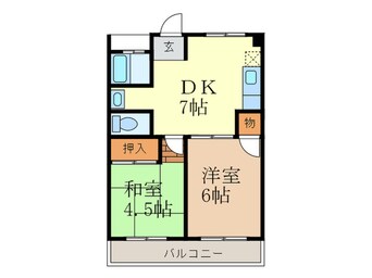 間取図 陸光ハイツ