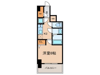 間取図 アドバンス神戸セラフィム(702)
