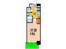 STATION　COURT　NORTH 1Kの間取り