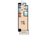 STATION　COURT　NORTH 1Kの間取り