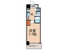 STATION　COURT　NORTH 1Kの間取り