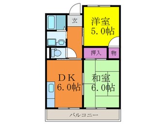 間取図 原田マンション