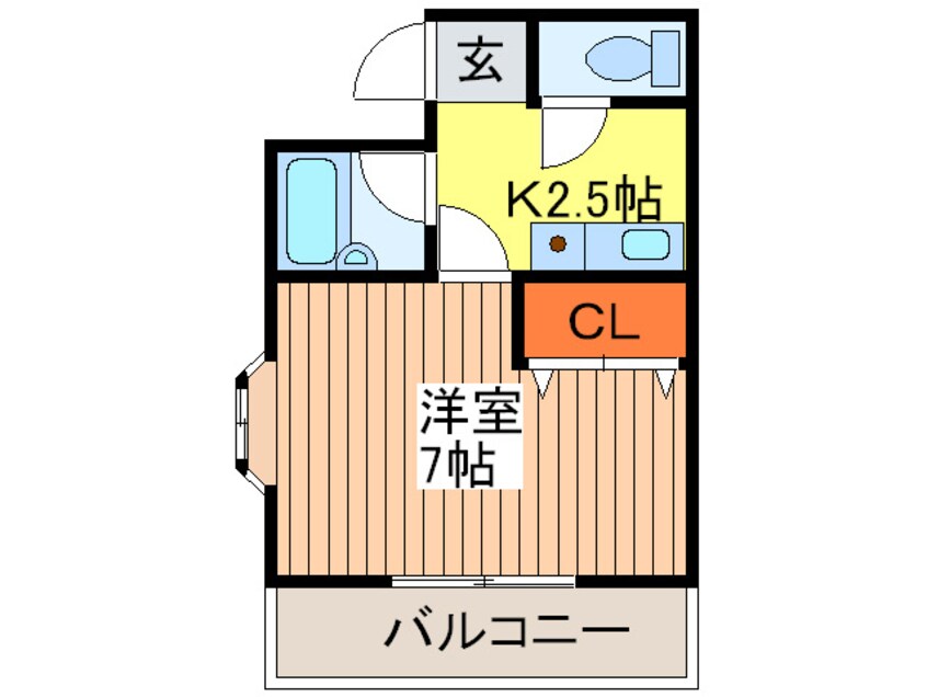 間取図 サンヒルズマンション