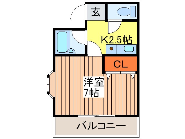 間取り図 サンヒルズマンション