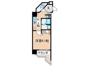 間取図 SWISS天王寺Ⅰ