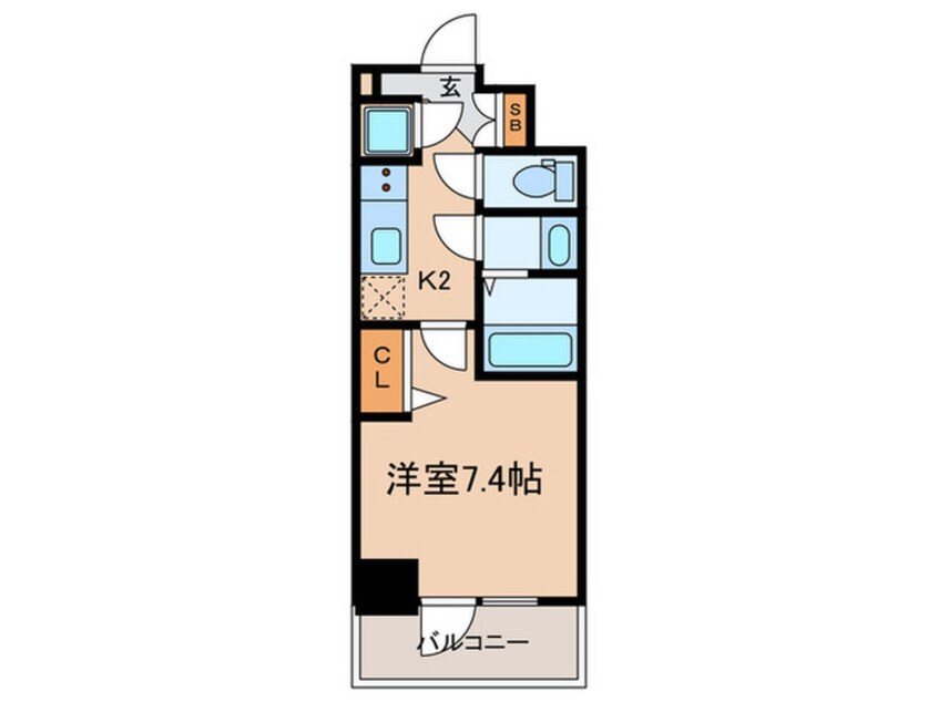 間取図 アドバンス神戸セラフィム(706)