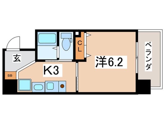 間取り図 SWISS天王寺Ⅱ