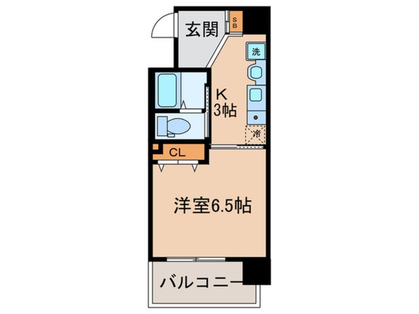 間取図 SWISS天王寺Ⅱ