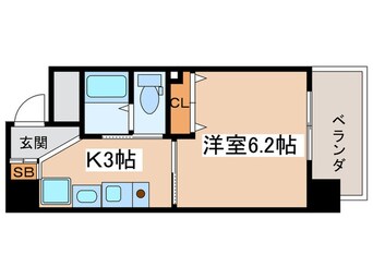 間取図 SWISS天王寺Ⅱ