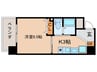 SWISS天王寺Ⅱ 1Kの間取り