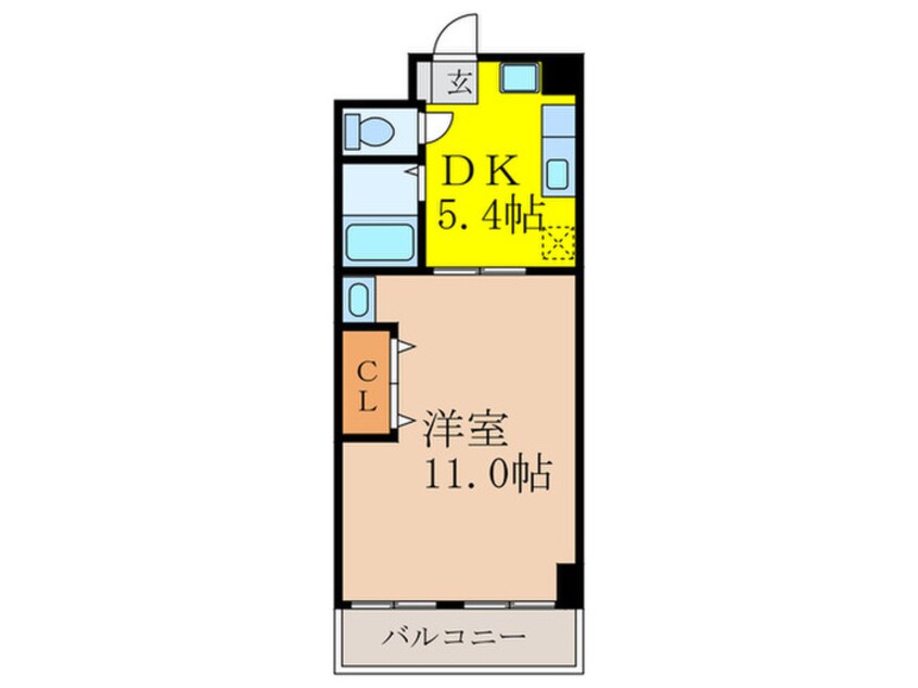 間取図 大拓ハイツ６