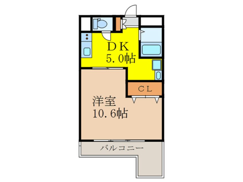 間取図 大拓ハイツ６