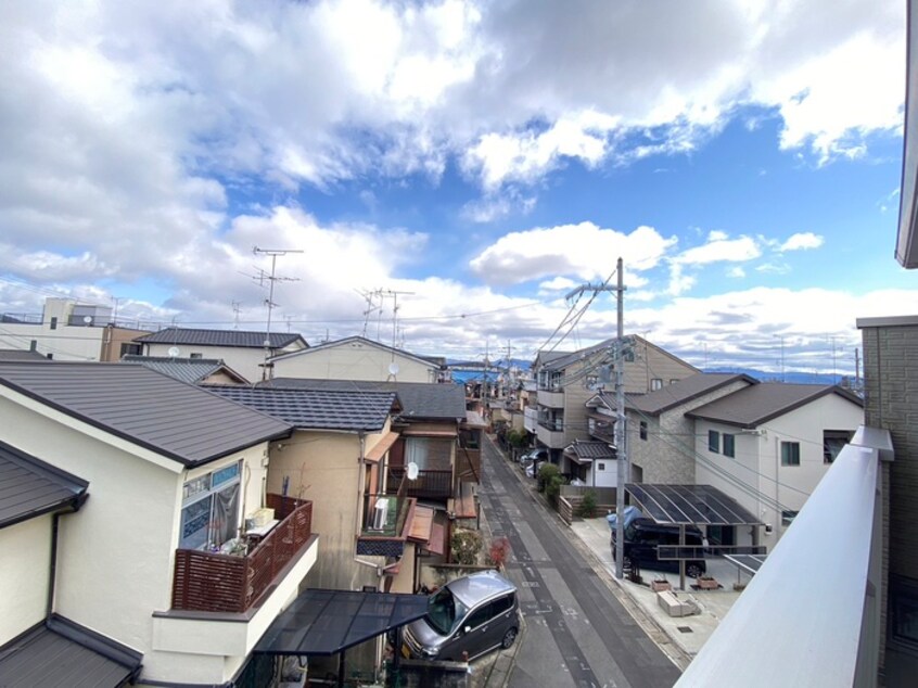 室内からの展望 ベル・クローバー嵯峨野