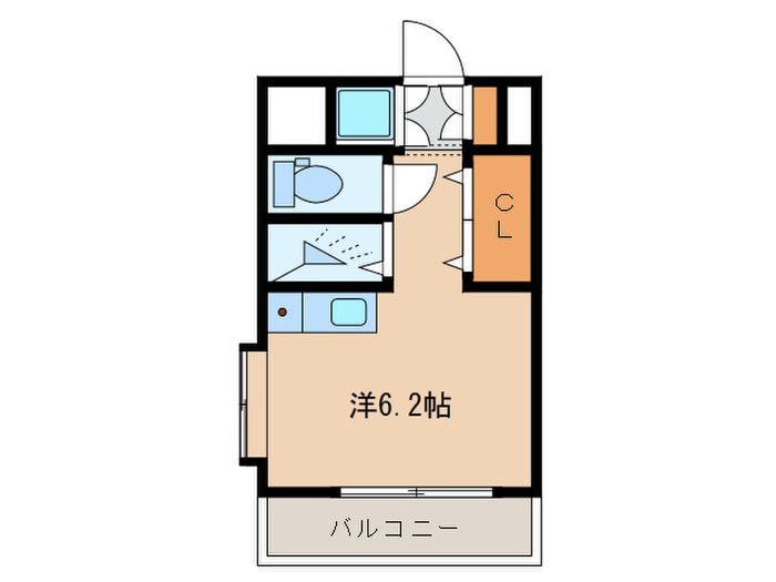 間取り図 ﾜｺｰﾚﾌﾟﾗﾃｨｰｸ神戸深江駅前