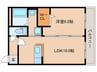 メゾンプレミア 1LDKの間取り