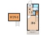 サングリ－ン 1Kの間取り