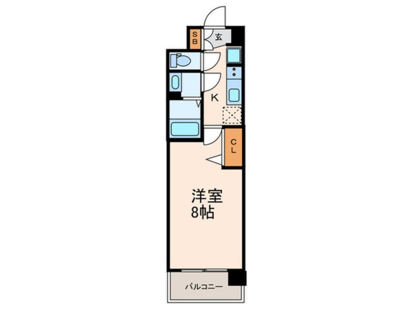 間取図 ソルテラス京都JUJO薫(211)