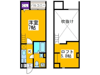 間取図 フクシア　アベニュー