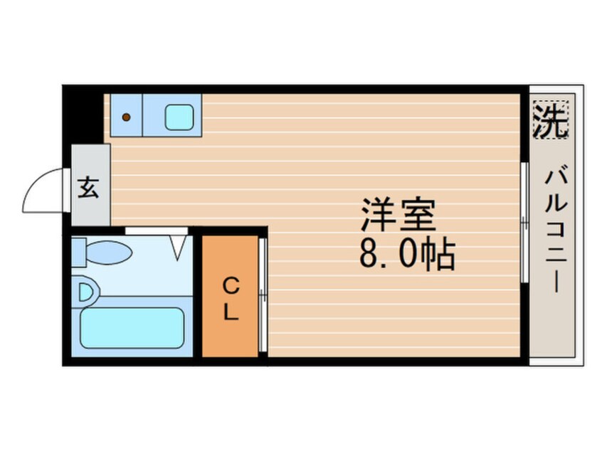 間取図 鞘町フラッツ