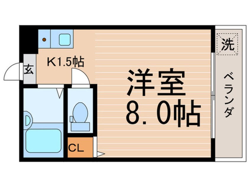 間取図 鞘町フラッツ